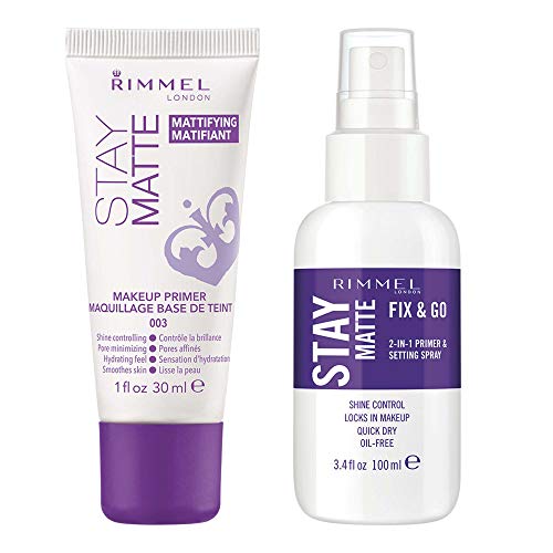 Rimmel, Stay Matte Primer and Stay Matte Setting Spray