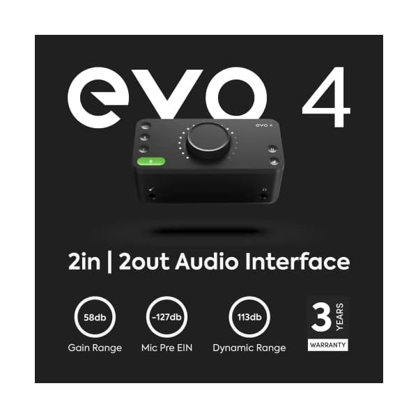 Audient EVO 4 USB Audio Interface