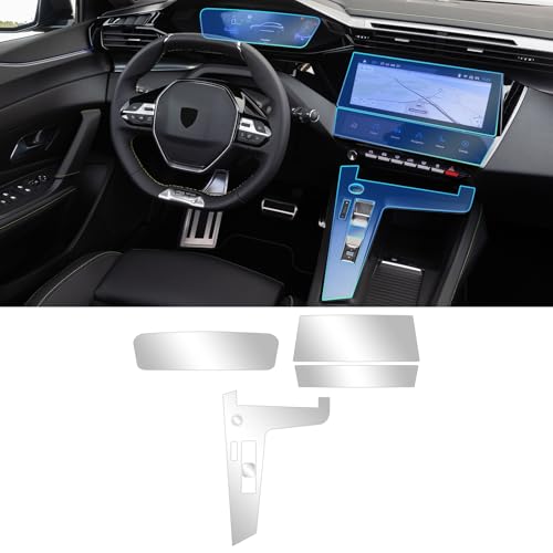FDAIUN for 2023-2025 Peugeot 408 PPF Precut 8.5Mil Car Paint Protective Film TPU HD Film Scratch Protector Interior Accessories