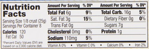 Mi-Del Gluten Free Pie Crust, Graham Style, 7.1 Ounce Package #TOP2