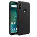 Produktbild EasyAcc Xiaomi Mi A2 Lite/Redmi 6 Pro Hülle Case, Schwarz TPU Telefonhülle Matte Oberfläche Handyhülle Schutzhülle Schmaler Telefonschutz für das Xiaomi Mi A2 Lite/Redmi 6 Pro