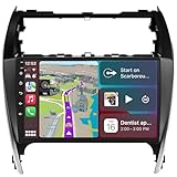 Car Radio for Toyota Camry 2012-2014: 8-Core 4GB+64GB Android 15 Stereo Replacement with Wireless CarPlay Android Auto - 10.2 inch Touchscreen Head Unit with GPS Bluetooth WiFi