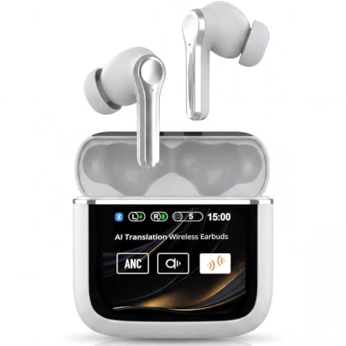 SureTech Active Noise Cancelling Wireless Earbuds - 60 Hours...
