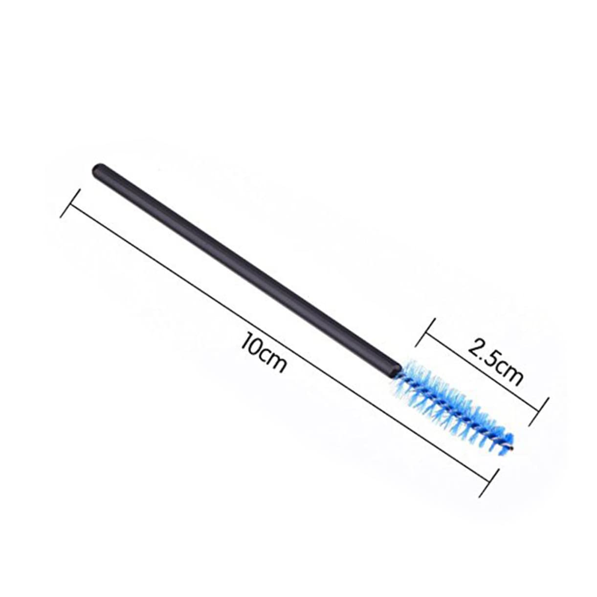 Beatifufu 300Pcs Multicolor Disposable Mascara Wands Eyelash Makeup Brush Applicators Kit for Professionals and Home Use Includes Shades No More Clumping