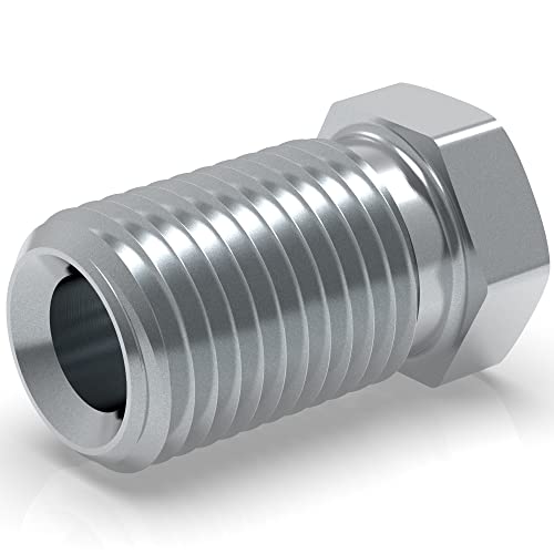 Raccordo tipo S con estremità ribordata 3/8 x 24