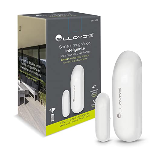 Listado de Sensores para Puertas que Puedes Comprar On-line. 46 Sensor Magnético Inteligente WiFi para Puertas y Ventanas, Controla con tu Smartphone (iOS y Android), Recibe Notificaciones en Tiempo Real y Remotamente, Crea Rutinas que se...