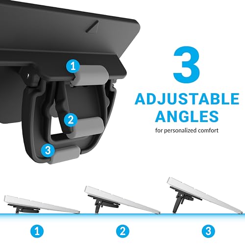 GPG2 ESC Flip Computer Keyboard Stand for Desktop, Tilted Adjustable Keyboard Riser - Image 3