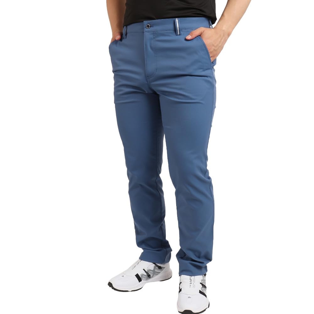 FIDRA/フィドラ ゴルフ パンツ【サックス/Ｌ】新品！ フィドラ（FIDRA）（メンズ）ゴルフウェア ウールタックロング