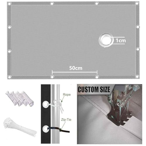 Toldo vela de sombra para balcón y patio que crea ambientes frescos 7