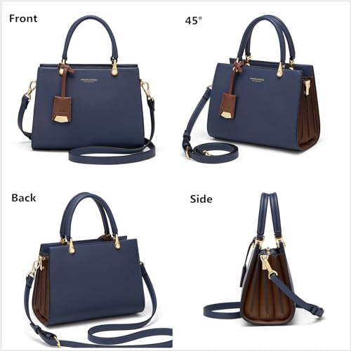 Image of Cnoles Handbags for Women Large Capacity Tote Shoulder Bags Ladies Handle Satchel Purse