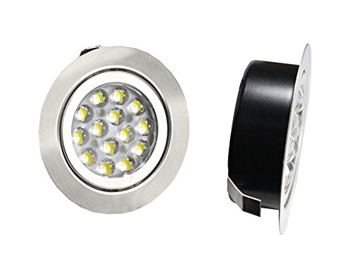  FARETTO LED INCASSO SLIM 3 WATT LUCE CALDA 3000 K MOBILI DA CUCINA E DA BAGNO E MENSOLE B30