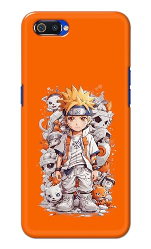Image of Plastic Printfidaa Printed Hard Back Cover Case For Realme C2 | Oppo A1K Back Cover (Famous Anime Cartoon Character) -112, Multicolor