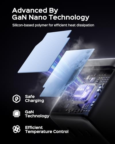 image for wegear 100W USB C Charger Block, 3-Port Compact Foldable Power Adapter