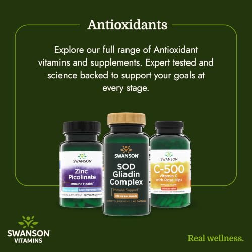 Swanson SOD Gliadin Complex Capsules