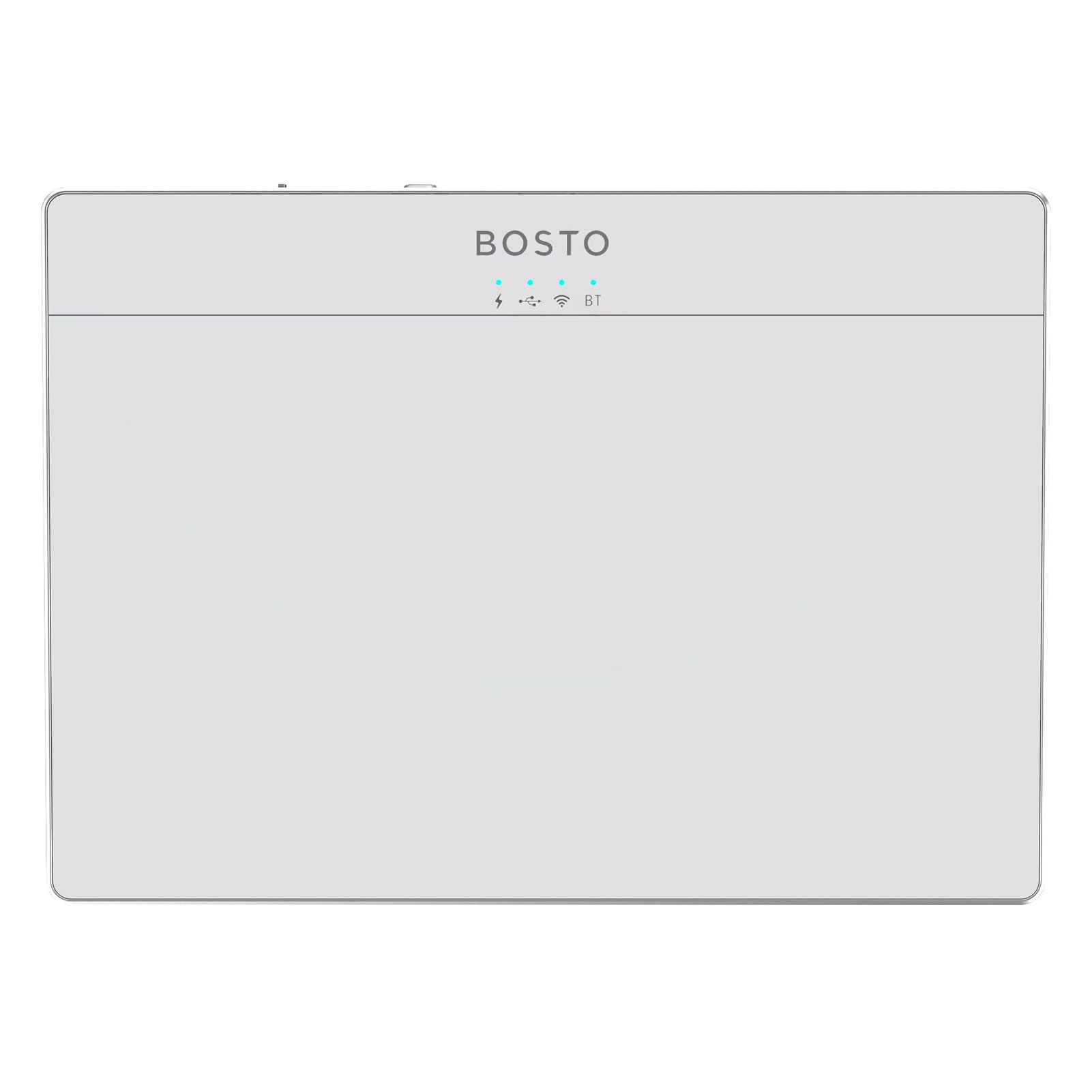 Pavé Tactile sans Fil Trackpad en Verre trempé Ultra Fin pour Ordinateur de Bureau, Ordinateur Portable, Utilisateur de PC avec Batterie Rechargeable pour Système 10/11