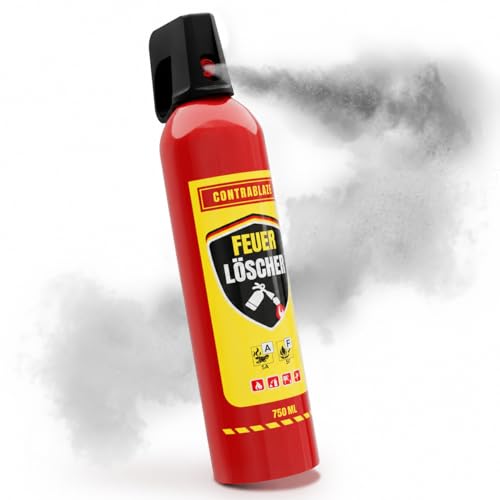 CONTRABLAZE Feuerlöschspray 750ml für mehr Sicherheit im Alltag - Idealer Fettbrandlöscher für die Küche - Perfekt geeignet als Feuerlöscher Haushalt - Löschspray sofort & sicher einsatzbereit