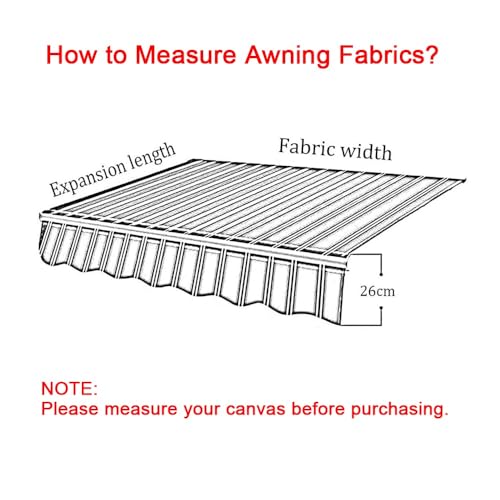 Toile de rechange imperméable pour auvent bâche ombrage durable verte