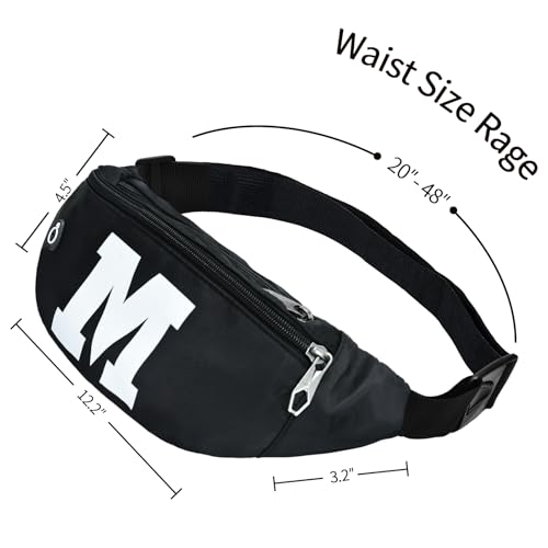 Image of ZOORON Fanny Pack Waist Bag Travel Pocket Chest Shoulder Bag Running Belt