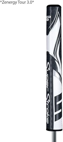 Miniatura 3 de SuperStroke Zenergy Tour 5.0 - Agarre para putter de golf con tecnología SPYNE mejorada sin conicidad, nueva textura multizona y puerto tecnológico,