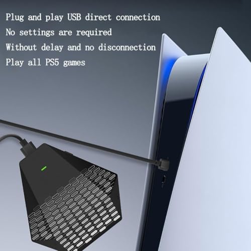 Convertitore per tastiera e mouse, adattatore USB per il controllo del gioco, Plug and Play, controller MATE aggiornato per giochi e accessori P5
