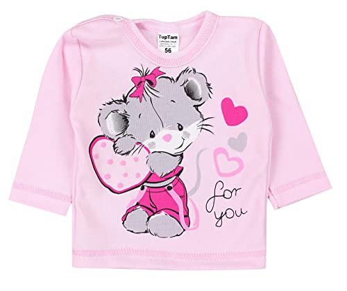 TupTam Babyshirt met Lange Mouwen Slogan Opdruk Set van 3 - Image 4
