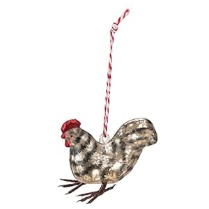 Primitives by Kathy Glass Hen 275 inches x 225 inches Decorative Hanging Ornaments