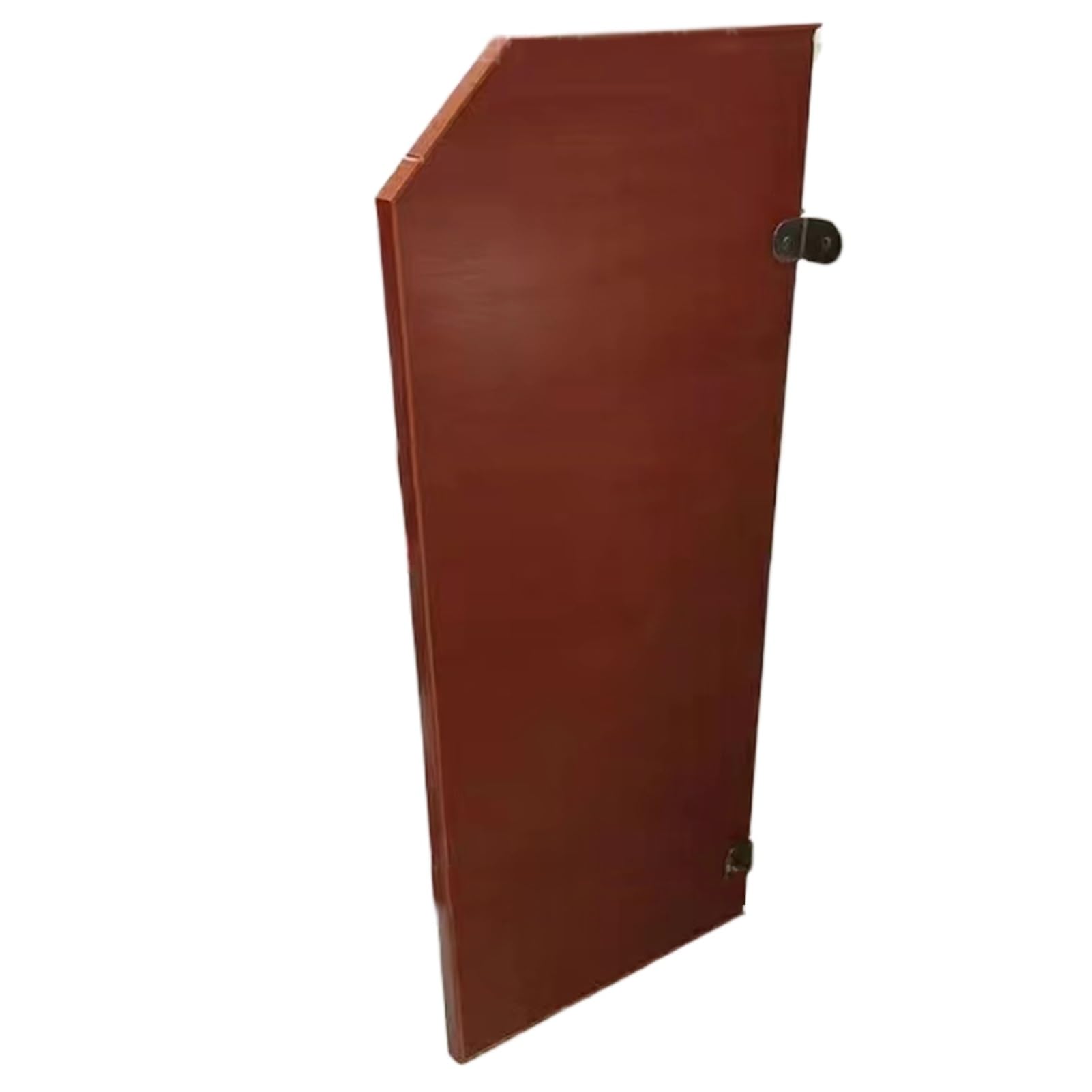 Écran de confidentialité pour urinoir haut de gamme, séparateur marron robuste x4