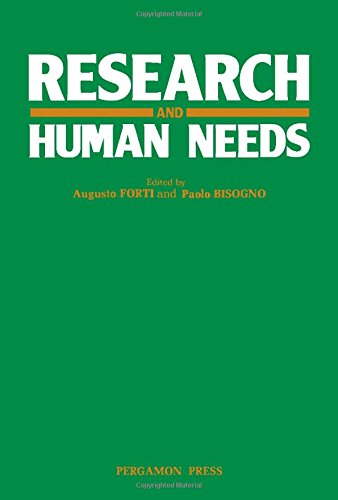 Buy Research and Human Needs — BookShops.in