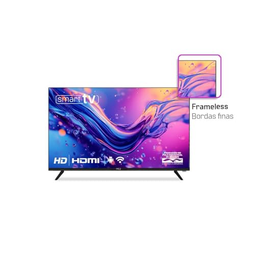 Smart TV HQ 32" HD Slim Android 12