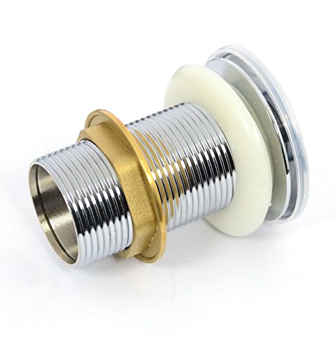 mlj desagüe pop up Válvula de desagüe los Tapón para lavabo sin rebosadero