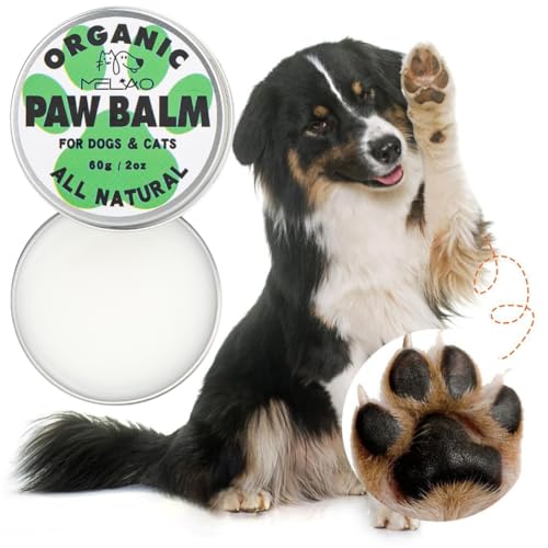 DIFLAX Crema Almohadillas Perros 60g Bálsamo para Patas Balsamo Patas para Perro Protector Protector Patas Perro para Perros y Gatos contra Patas Agrietadas Cuidado Natural de Las Patas