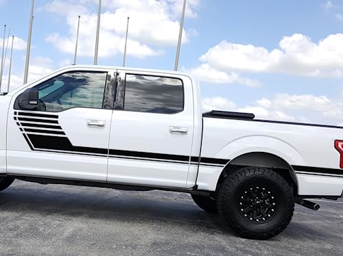 Décalcomanies Camion Graphiques Vinyle Accessoires Ford F150 Porte - 4