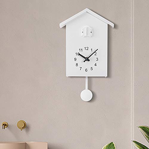 Reloj de cuco azul moderno decorativo estilo chalet para casa 4