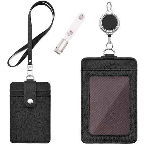 Amazon.co.jp: IDカードホルダー - 横型&縦型 IDカードケース 社員証