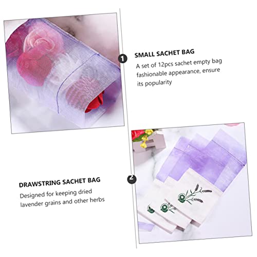 Set de 12 Bolsitas Sachet con Cordón para Especias miniatura 5