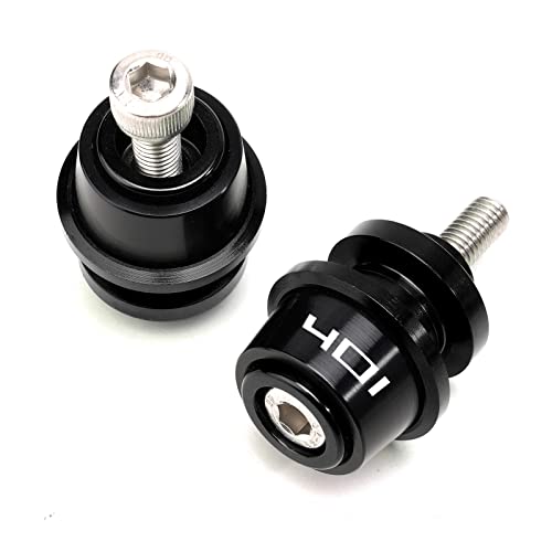 Mowok 1Pair Cnc Aluminum M10X1.5 Motorcycle Cnc Swing Arm Spools Slider Stand Screws For Husqvarna Svartpilen 401 2022 Svartpilen401 2021 2020 #TOP5