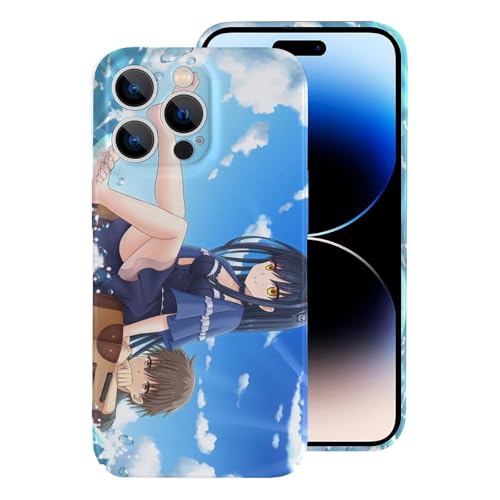 サマーポケッツ iPhoneケース スマホケース アニメ キャラクター iPhone16Plus対応 総合保護 携帯電話ケース 耐衝撃 落下防止 防塵 軽量 薄型 誕生日 プレゼント ギフト