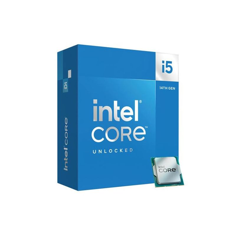 Processeur Intel Core i5 14600K, Socket 1700, 3,50 GHz, 14 cœurs