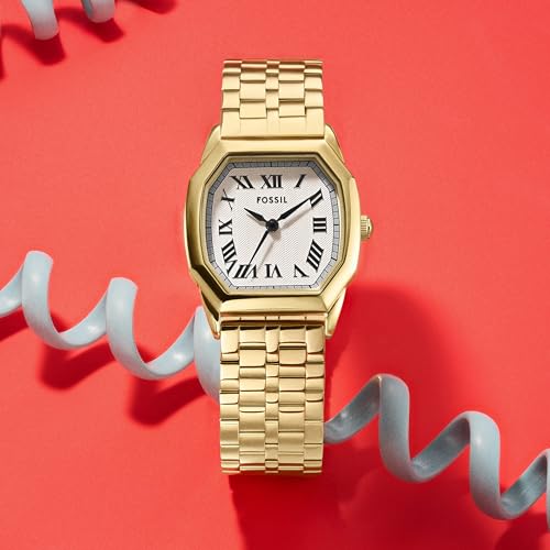 Image of Fossil Women's Watch, Harlow Three-Hand Stainless Steel Bracelet Watch for Women