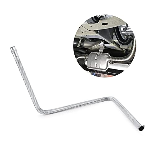 Image of color tree Stainless Steel Exhaust Pipe 1 Inch /2.5CM ID Parking Air Heater Pipe Tank Diesel Gas Vent Hose Length 39.3Inch /100CM