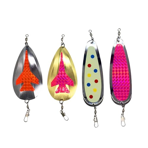 Kokanee Salmon Dodger Blanks 4 Pack