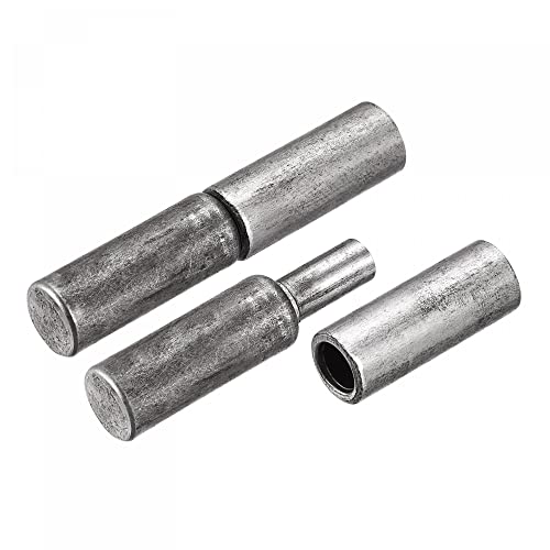 Uxcell Weld On Barrel Hinges, 35Mm X 7Mm Male To Female Iron Hinge Pin For Metal Home Gate Door Window 30 Pairs #TOP17