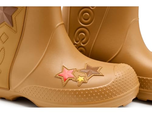 Image of Crocs Kids' Handle It Rain Boots | Waterproof Slip On Shoes | Kids' Rain Boots
