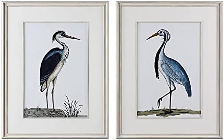 Uttermost Shore Birds 42 1/2" H 2-Piece Framed Wall Art Set
