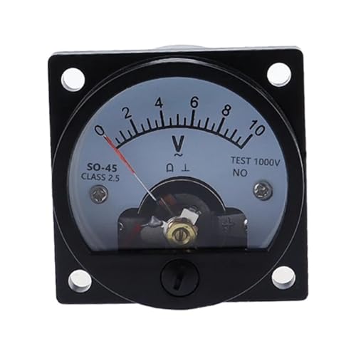 Voltmètre SO-45 AC pour tableau de bord d'atelier et surveillance réseau 200V