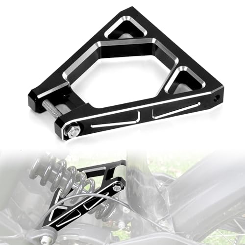 Support triangulaire amortisseur arrière noir Sur Ron Light Bee X Segway X260