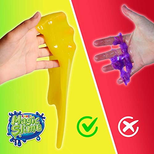 CRAZE Magic Slime Schlüsselanhänger mit Schleim Keychain für Kinder Party Mitgebsel 20 ml 23723, 6 Farbvarianten verfügbar, Mittel