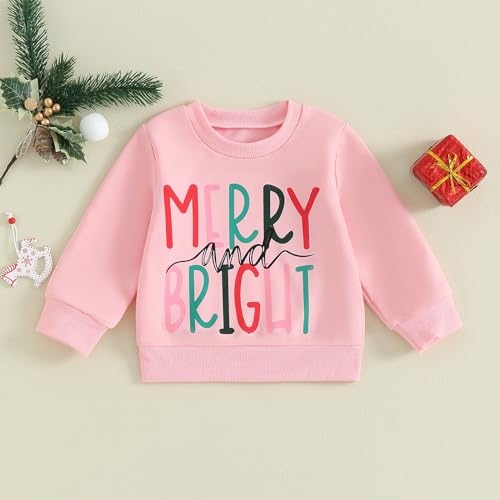 Thorn Tree Toddler Boys Girls Christmas Sweatshirt Long Sleeve Pull On Sweater Unisex Little Kids Fall Winter Clothes2