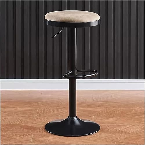 Tabouret de bar blanc réglable pour un coin cuisine moderne et chaleureux