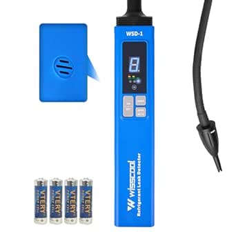 Amazon.com: WISSCOOL HVAC Leak Detector for Halogen Gas Leakage, Air
